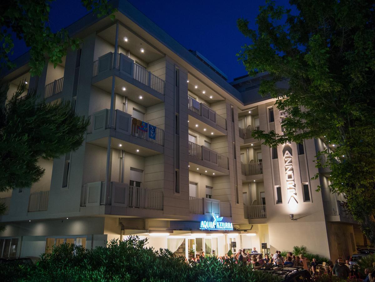 Hotel Aquila Azzurra ريميني المظهر الخارجي الصورة